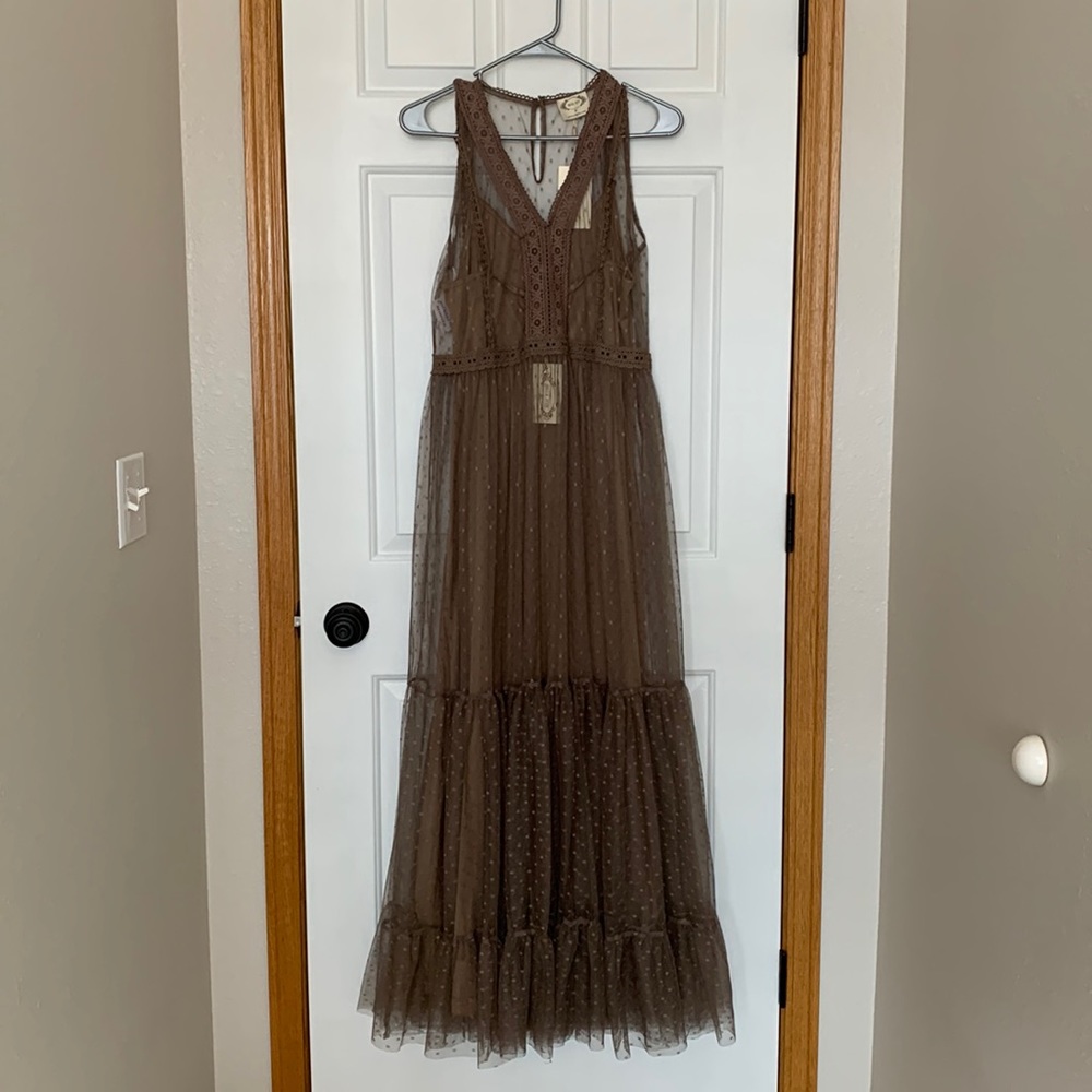 Mia Joy Brown Dress